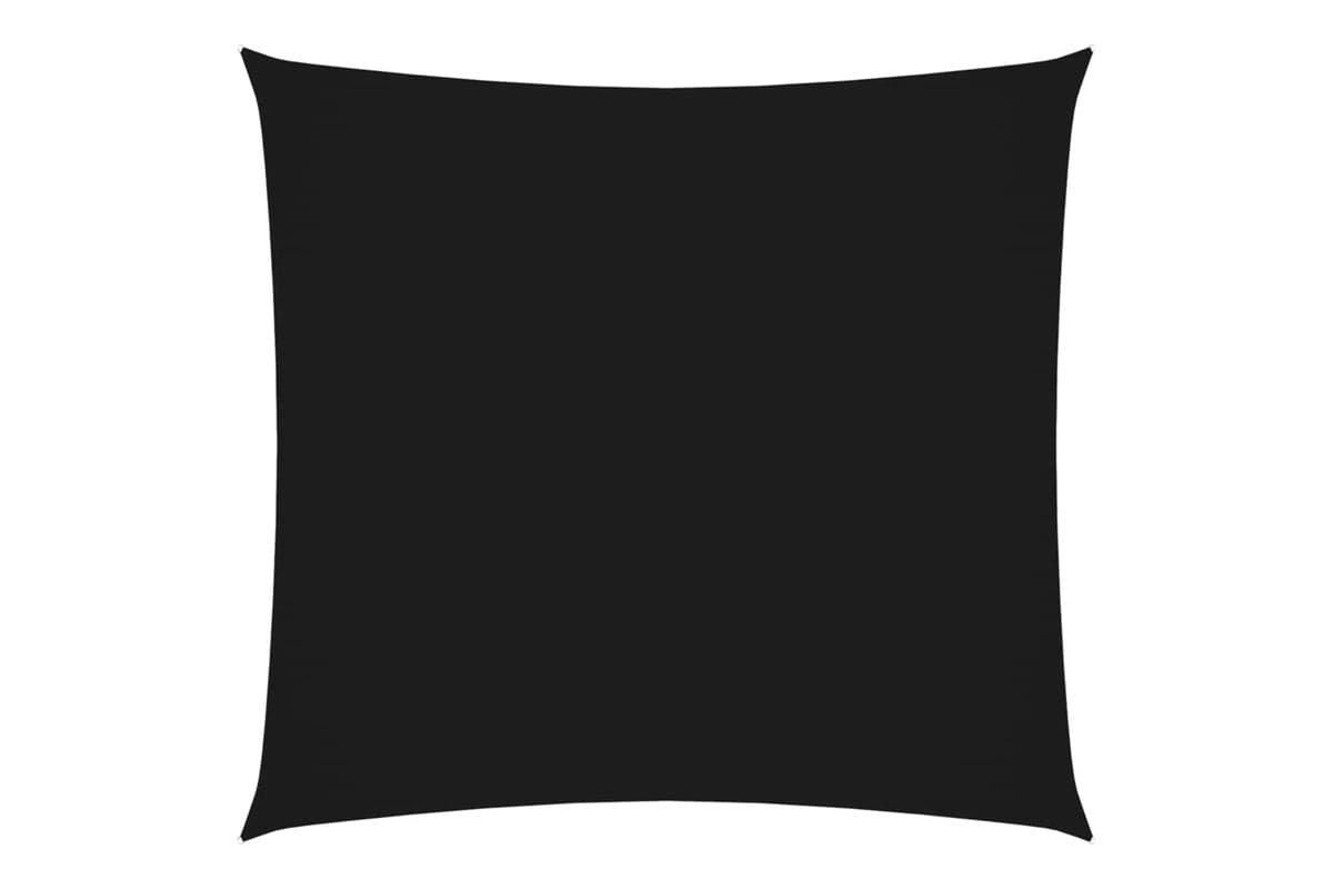 Vidaxl 135746 Sunshade Sail Oxford Fabric Square 5x5 M Black