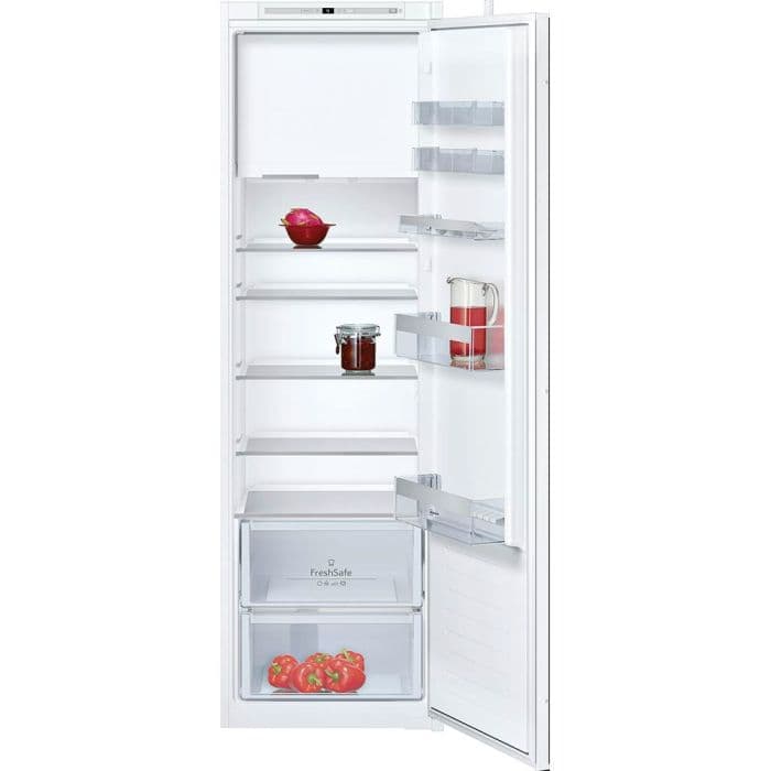 Neff N50 KI2822FE0G, 177cm, Integrated Fridge w/ Freezer Box, Fixed Hinge