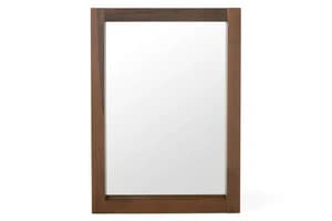 Samuel Dresser Mirror | Walnut Effect | 65 x 90 cm