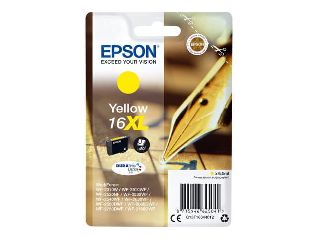 EPSON - 16XL - XL - yellow - original - ink cartridge