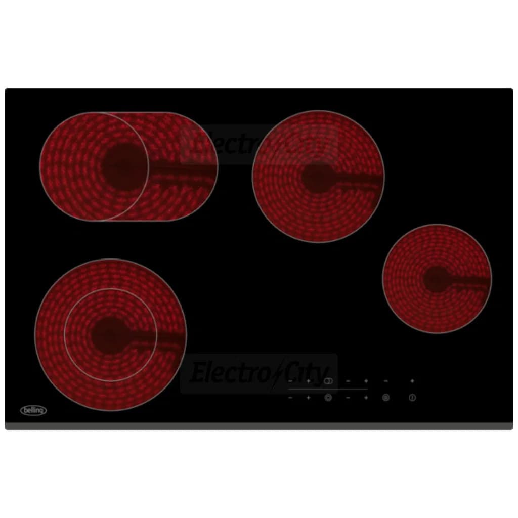 Belling 77cm 4 Zone Electric Ceramic Hob