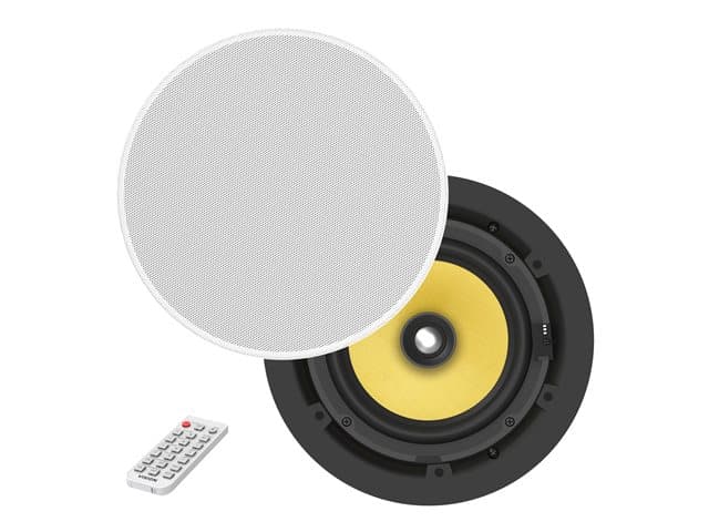 VISION - CS-1900P - Speakers - wireless - Bluetooth - 35 Watt - 2-way - coaxial - white (grille colour - white)