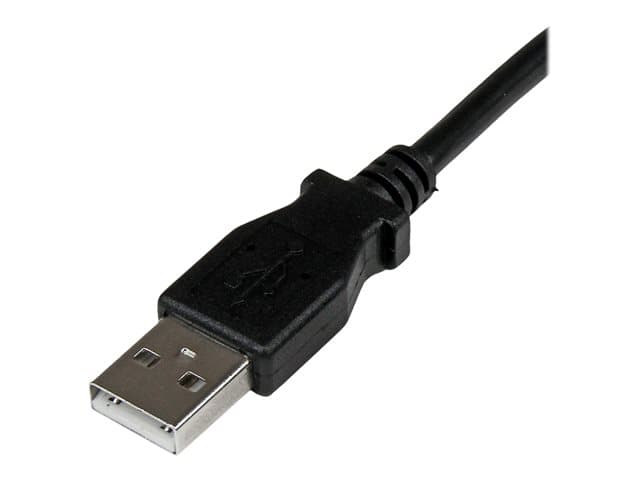 STARTECH.COM - StarTech 2m USB 2.0 A to Right Angle B Cable Cord - 2 m USB Printer Cable - Right Angle USB B Cable - 1x USB A (M), 1x USB B (M) (USBAB2MR) - USB cable - USB Type B to USB - 2 m