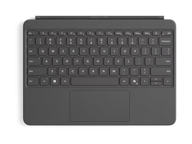 MICROSOFT - Surface Pro Keyboard - 12-inch - keyboard - with touchpad, accelerometer - AZERTY - Belgium - slate Input Device