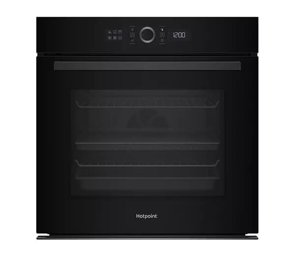 HOTPOINT Class 4 ActiveMultiflow HOI4S8PM0BUK Electric Pyrolytic Steam Oven - Black