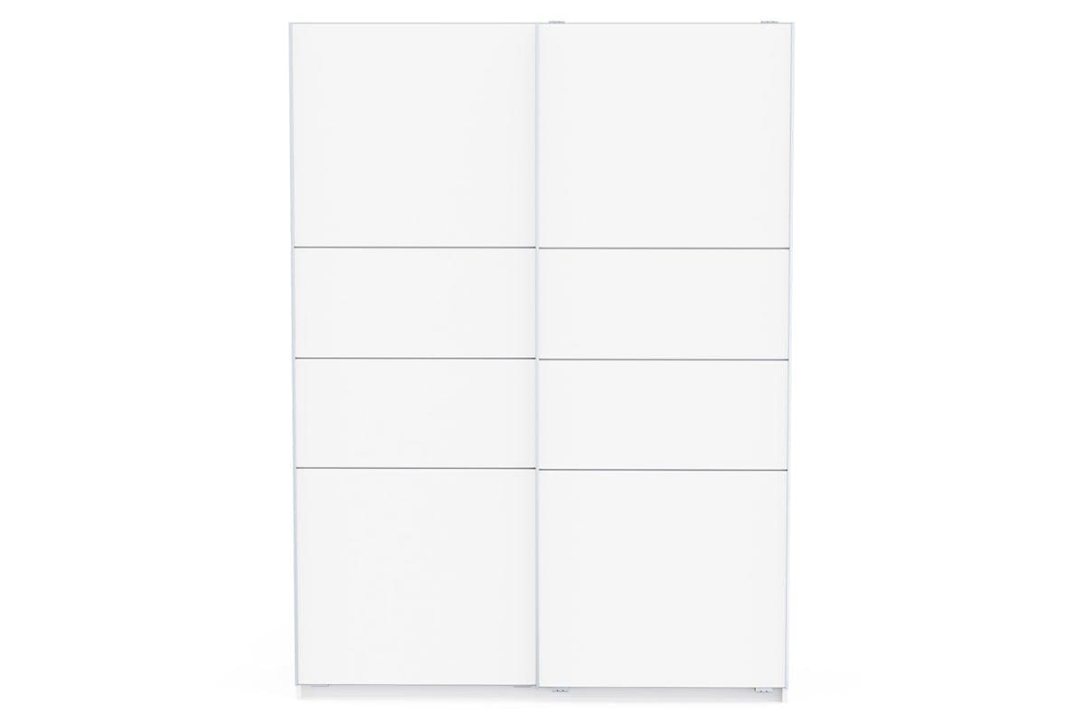 Blokty Sliding Door Wardrobe | 2 Doors | White | 1.5m