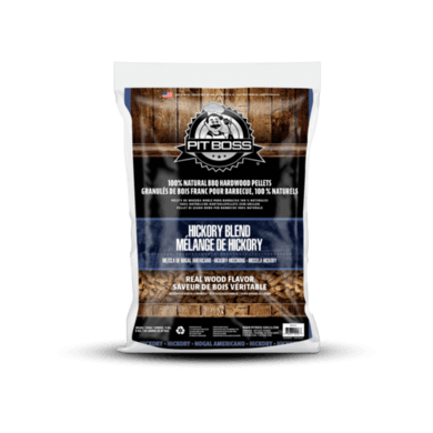 GRADE A1 - Pit Boss Hickory Blend 100% all-natural Hardwood Pellets