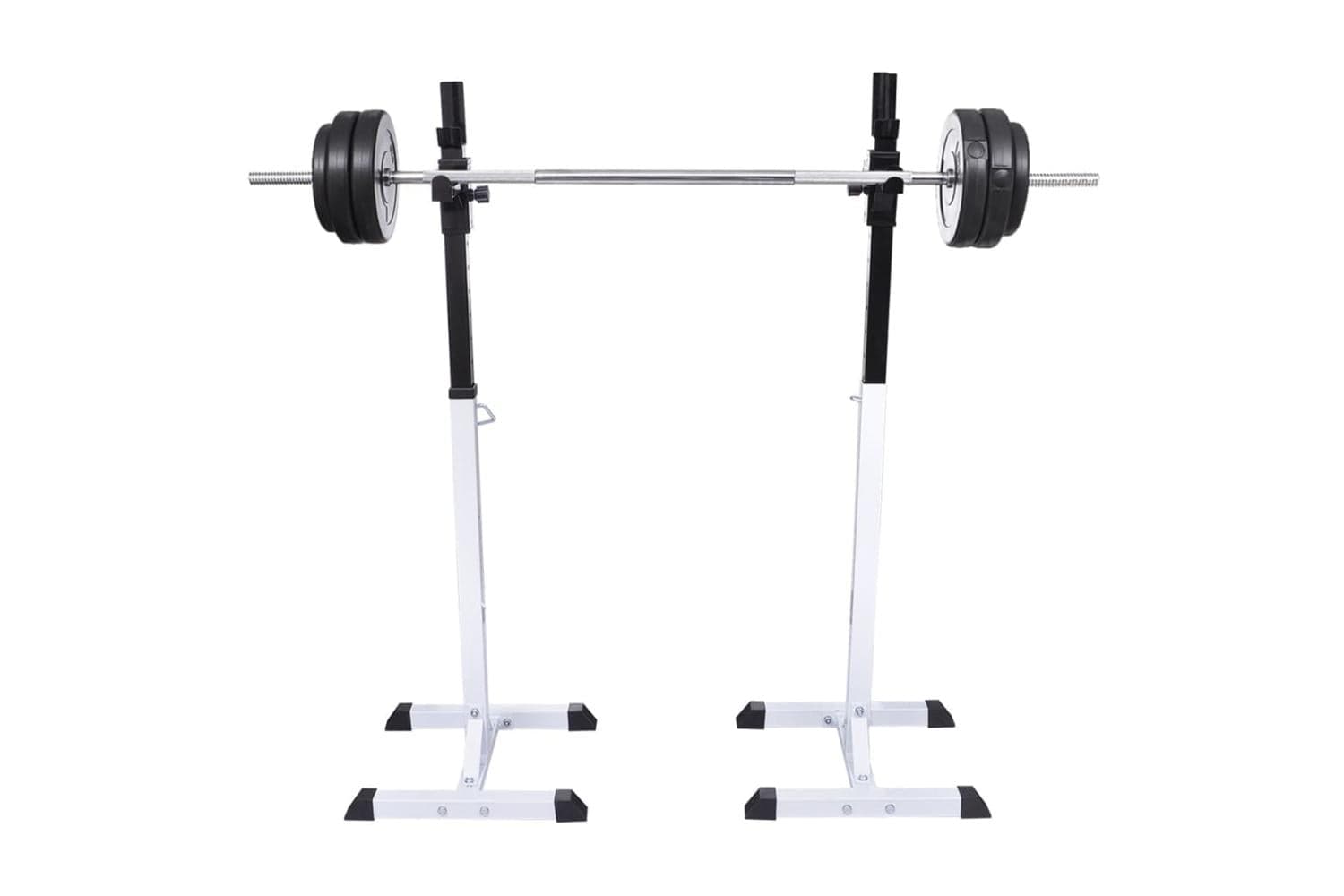 Vidaxl 90363 Squat Barbell Rack Set