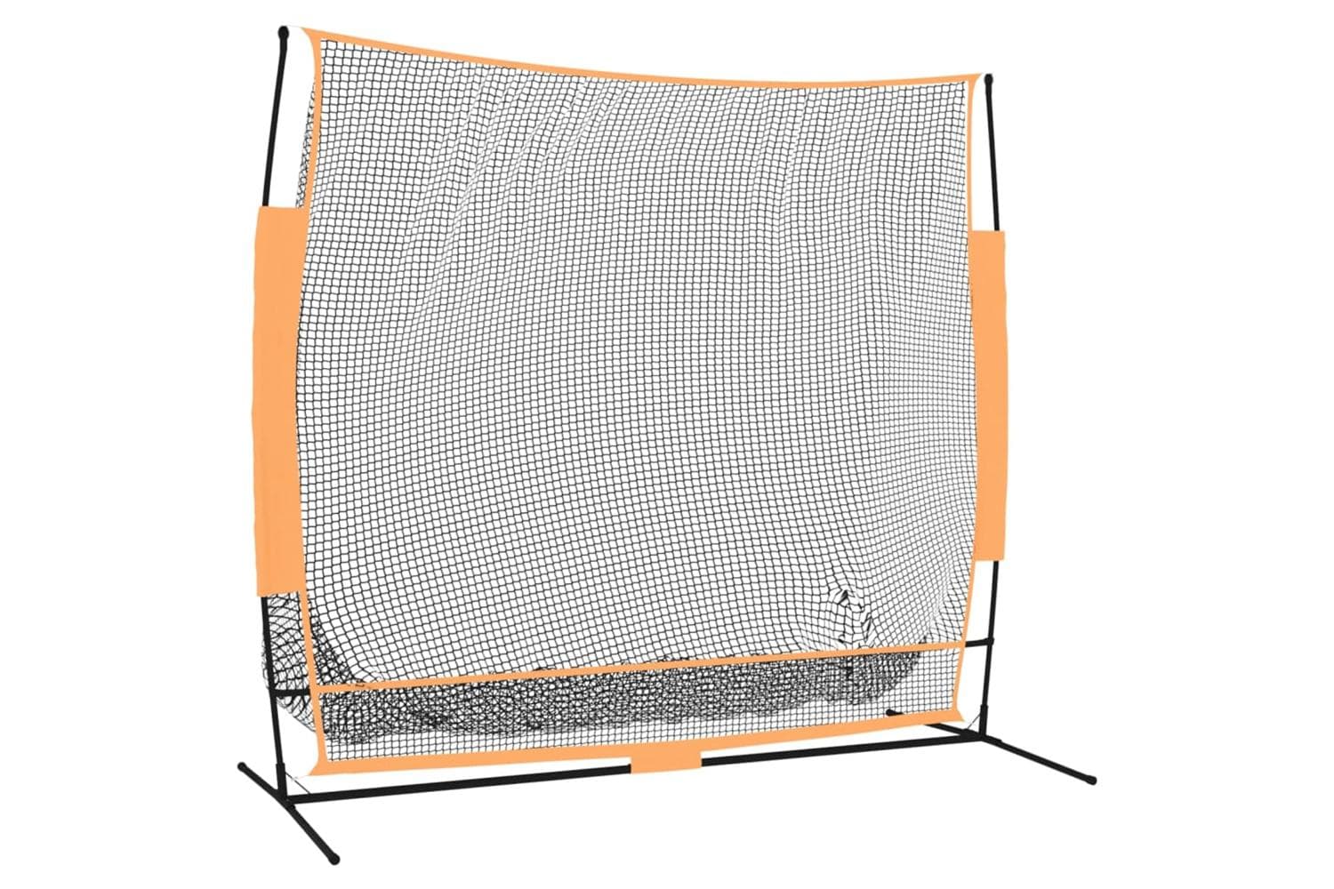 Vidaxl 93753 Golf Practice Net Black And Orange 215x107x216