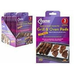 Home Fat Reducing Grill & Oven Pads - Pack of 3 | 490445