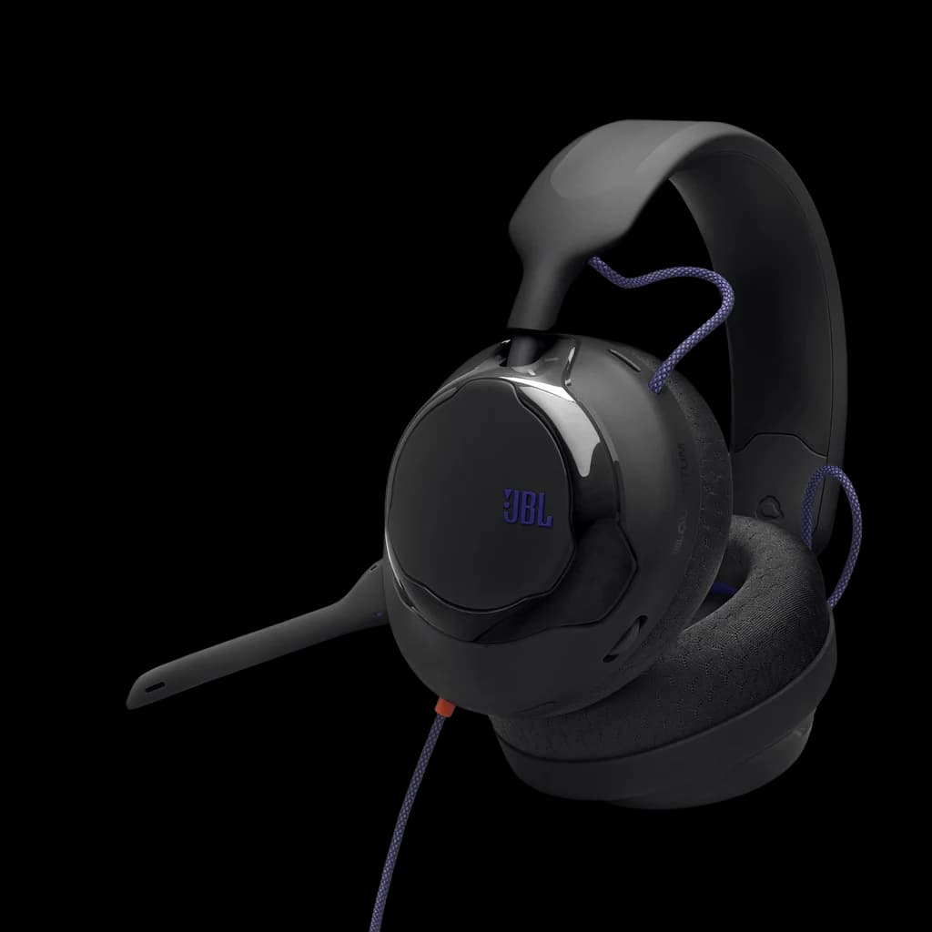 JBL Quantum 120 Over-Ear Wired Gaming Headphone - Black | JBLQTUM120BLK