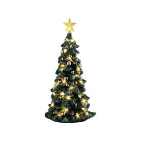 Snowy Christmas Tree Figurine