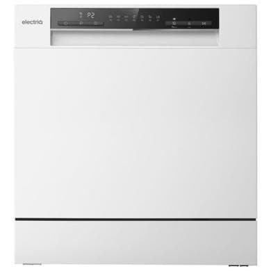 Refurbished electriQ EQDWTTXL XL Mini Table Top Dishwasher - White
