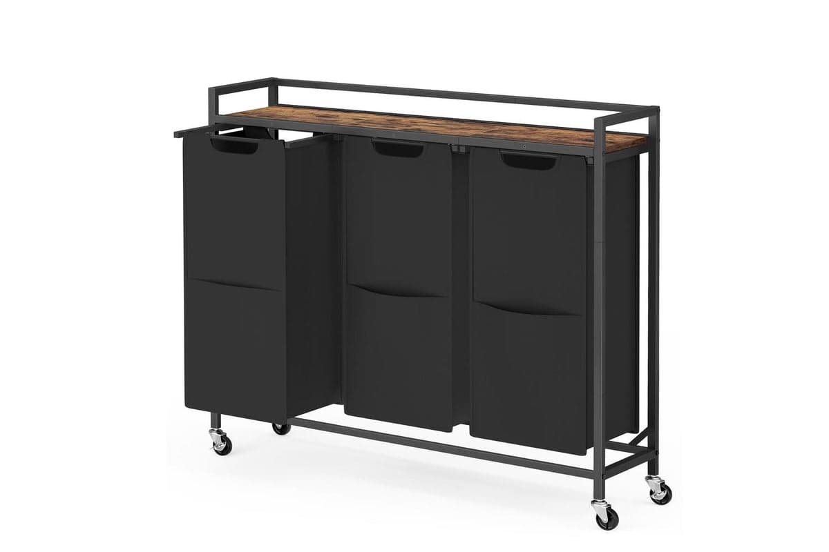 Vasagle Laundry Hamper | Laundry Sorter | Steel & Particleboard