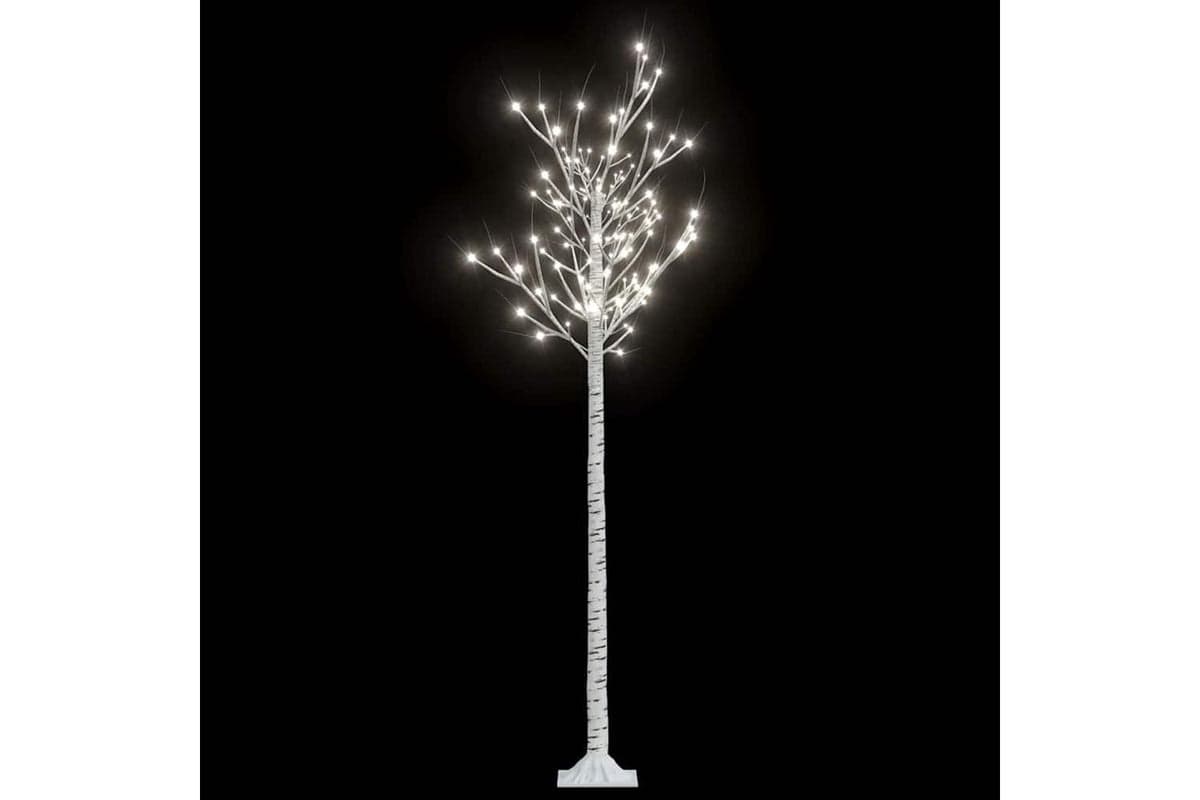 Vidaxl Christmas Tree 200 Leds 18 M Cold White Willow Indoor Outdoor