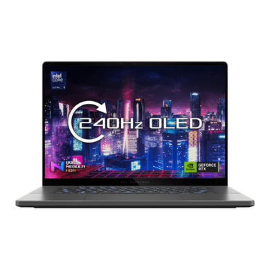 Refurbished ASUS ROG Zephyrus G16 OLED GU605MI-QR078W Intel Core Ultra 9 32GB RAM 1TB SSD RTX 4070 240Hz 16 Inch Gaming Laptop