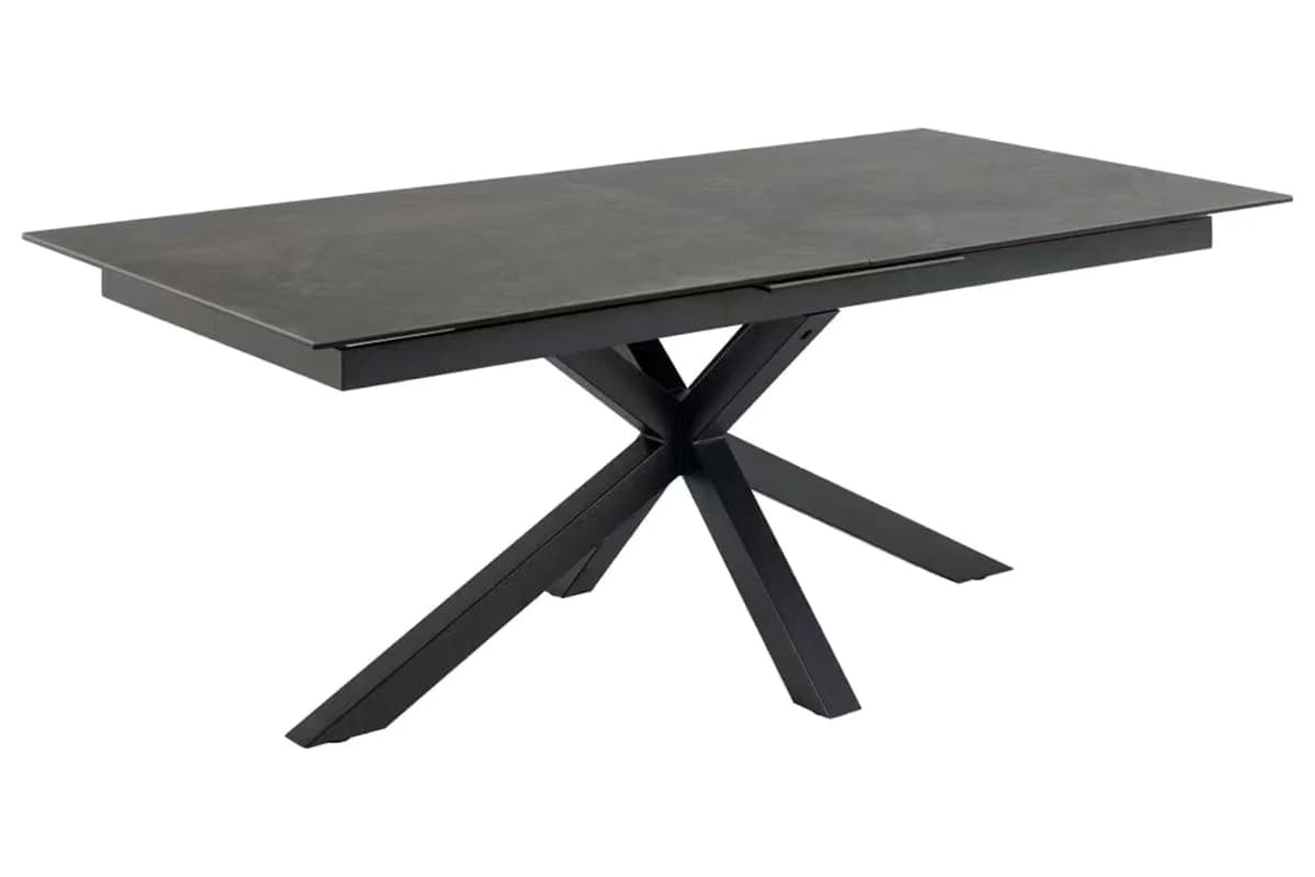 Harlie Extending Dining Table | 200 - 240 cm | Black