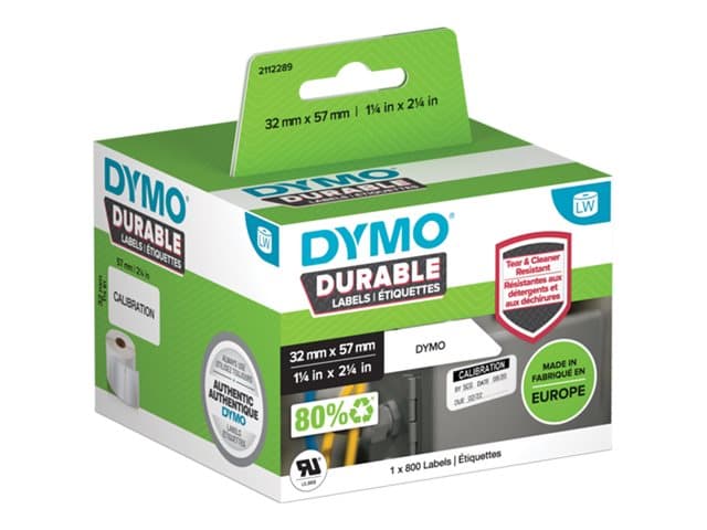 DYMO - labels - 800 label(s) - 32 x 57 mm