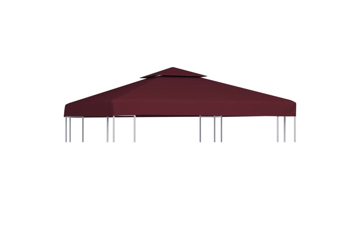 Vidaxl 44757 2-tier Gazebo Top Cover 3x3 M Bordeaux