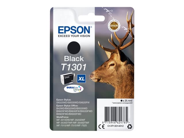 EPSON - T1301 - XL size - black - original - ink cartridge