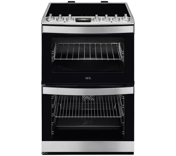 AEG 6000 SteamBake CIB6743ACM 60 cm Electric Induction Cooker - Stainless steel