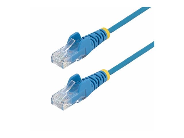 STARTECH.COM - Startech 10m Blue Slim CAT6 Ethernet Cable, Snagless, 28AWG, LSZH - patch cable - 10 m - blue