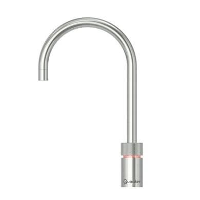 Quooker Nordic Instant Boiling Water Tap Round Stainless Steel + Pro3 3L Boiling Water Tank