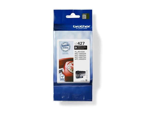 BROTHER - LC427BK - black - original - ink cartridge