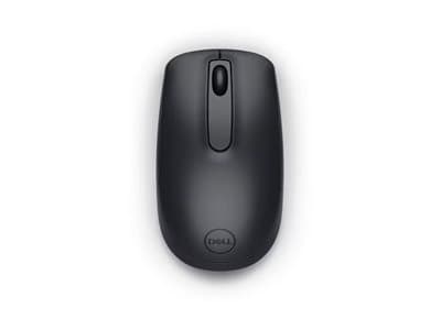 DELL - WM118 - mouse - 2.4 GHz - black