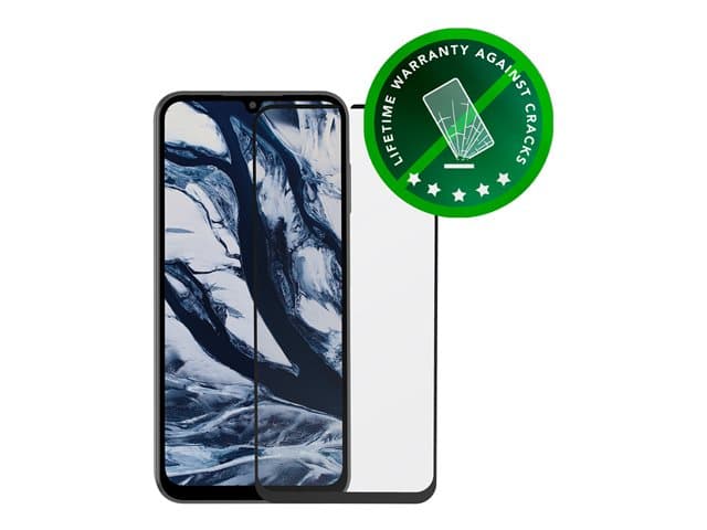 dbramante1928 - Eco-shield - Screen protector for mobile phone - glass - frame colour black - for Samsung Galaxy A15