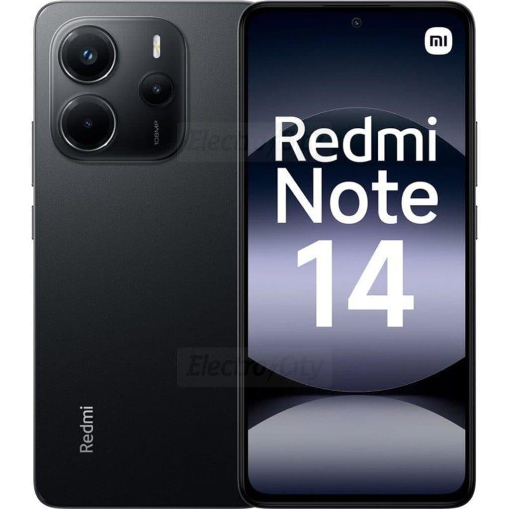 Xiaomi Redmi Note 14 6.6 Inch 128GB 4G Smartphone | Midnight Black