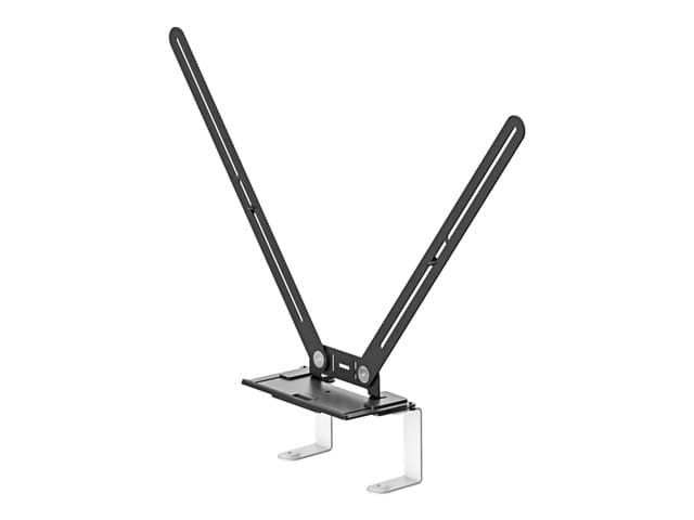LOGITECH - TV Mount For Video Bars - Camera mount - under-the-monitor mountable, above-the-monitor mountable - for Logitech Rally Bar All-In-One Video Bar for Midsize Rooms, Room Solution Large