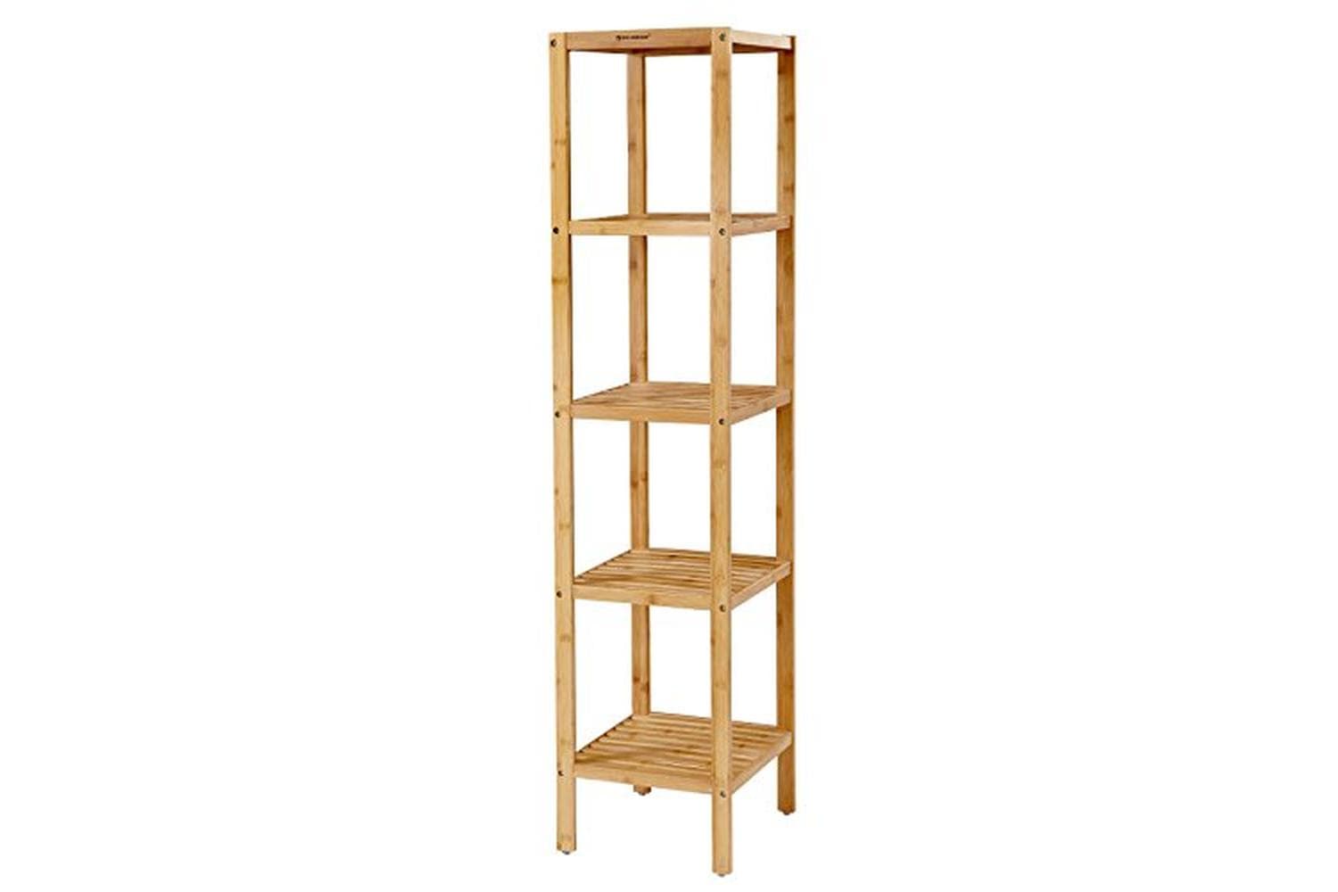 Songmics BCB55Y Bamboo 5 Shelves Narrow