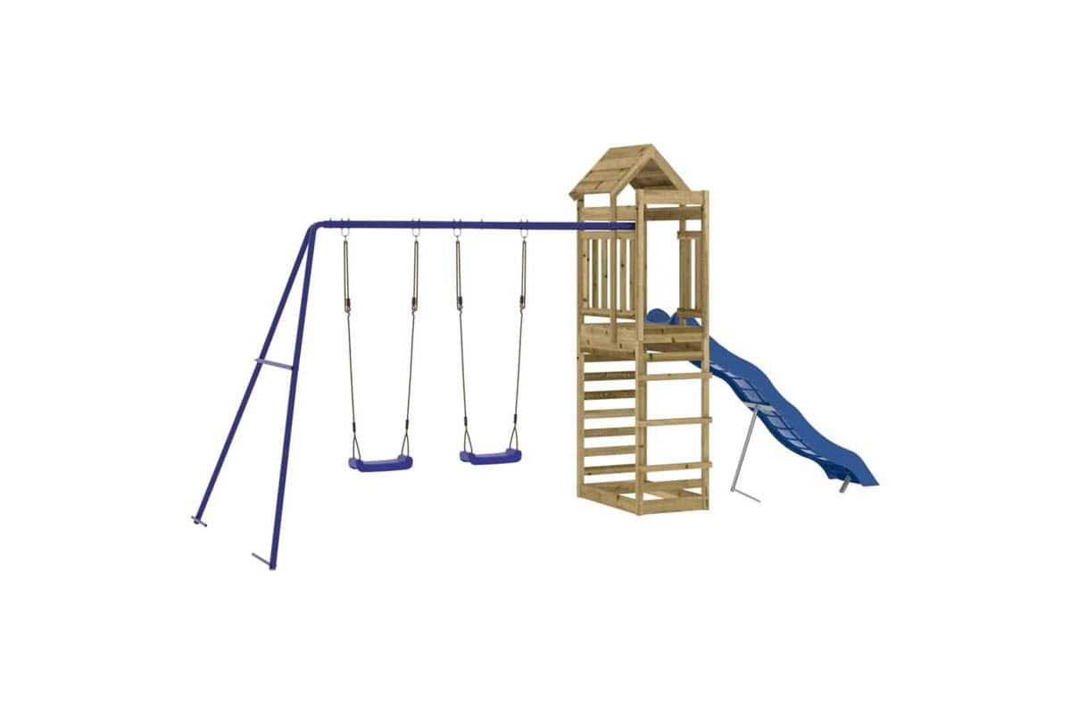 Vidaxl 3156978 Outdoor Playset Impregnated Wood Pine