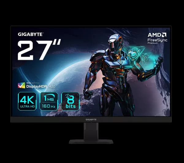GIGABYTE GS27U 4K Ultra HD 27" IPS Gaming Monitor - Black