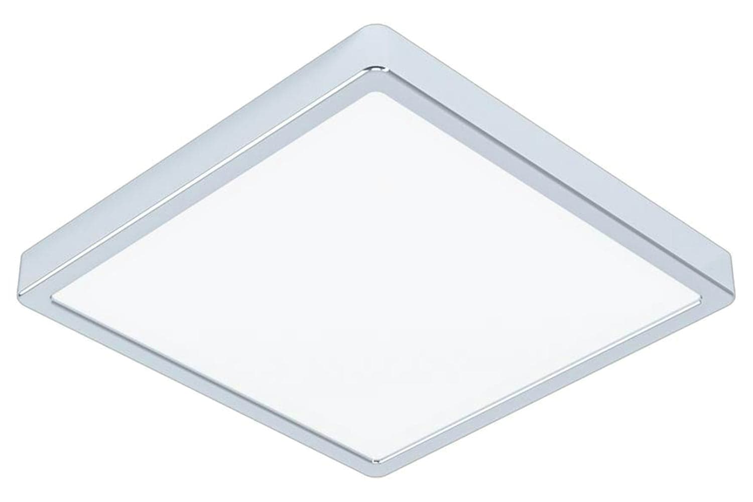 Eglo | Fueva Surface Mounted Square Ceiling Light | Chrome