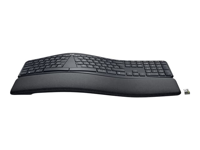 LOGITECH - Ergo Series ERGO K860 for Business - keyboard full size - QWERTY - Pan Nordic - graphite Input Device