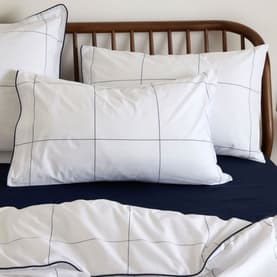 300 Thread Count Windowpane Pillowcase Set
