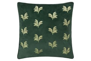 Gilded Palms Cushion | Green | 45 x 45 cm
