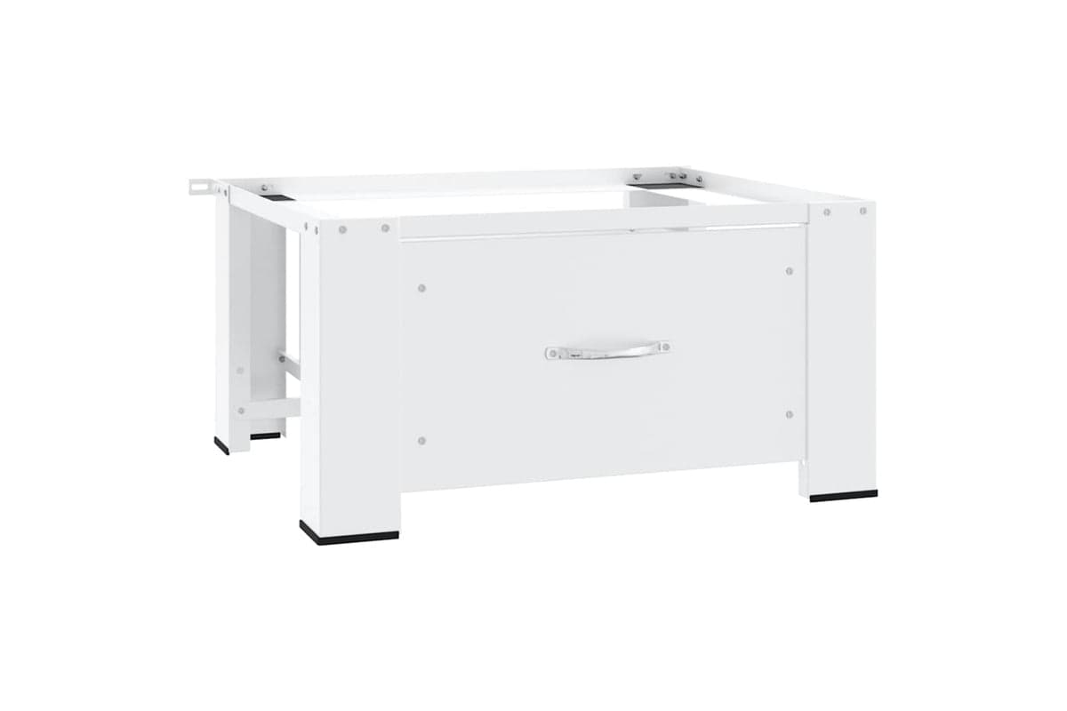 vidaXL 50448 Washing Machine Pedestal With Drawer White