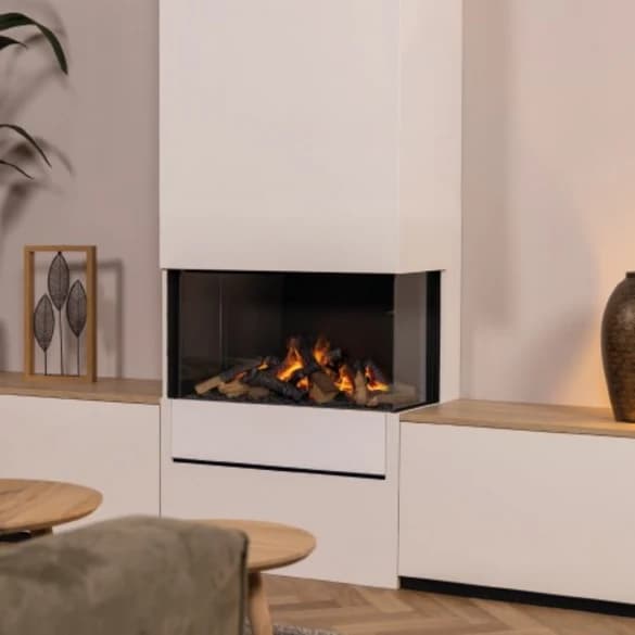 Dimplex 3 Step Multi Optimyst Built-In Electric Fire - Black | 3-STEP-RGB-EU