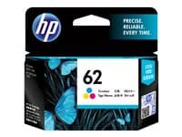 HP - 62 - C2P06AE - Tricolour - Tricolour - Ink cartridge - Blister - For Envy 5640, 5644, 5646, 5660, 7640, Officejet 5740, 5742, 8040 with Neat