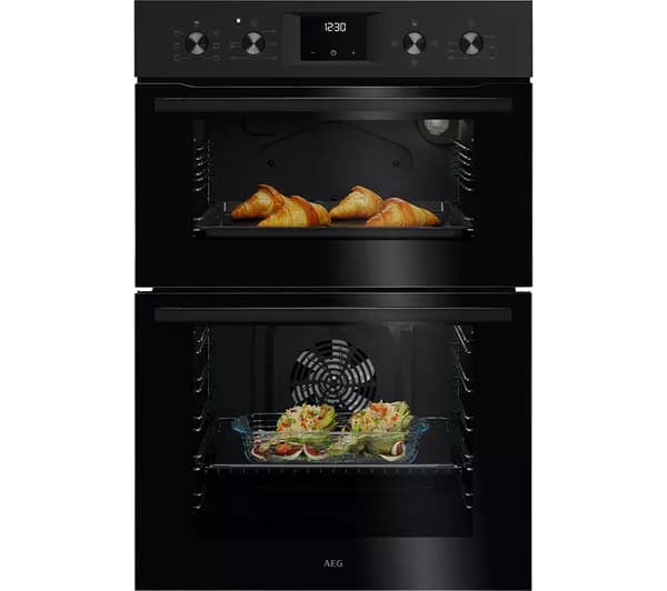 AEG OU5NP20B Electric Built-in Double Oven - Black