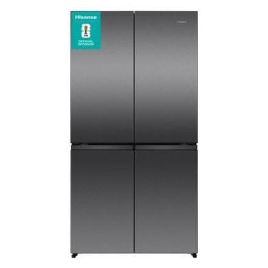 Hisense PureFlex 640 Litre Four Door American Fridge Freezer - Grey