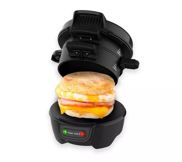 DREW&COLE Breakfast Sandwich Maker - Black