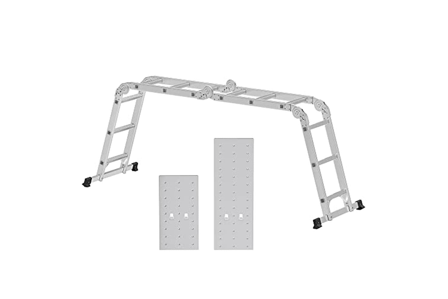 Songmics 3.5 Metre Ladder | Multi-purpose Aluminium Ladder | 12 Steps