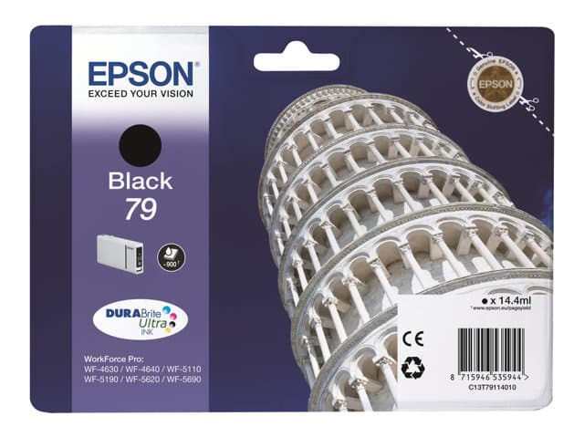 EPSON - 79 - black - original - ink cartridge