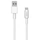 Groove USB-C to USB-A Charging Cable 2M - White | GVMA003WE