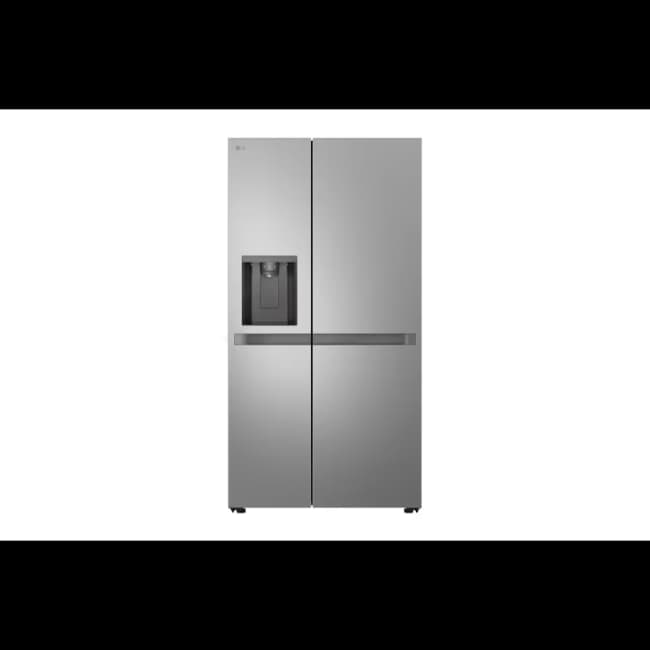 LG 641L NatureFRESH Side-By-Side Fridge Freezer - Prime Silver | GSLC40PYPE