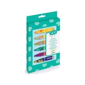 Flower Crayons Six-Piece Set